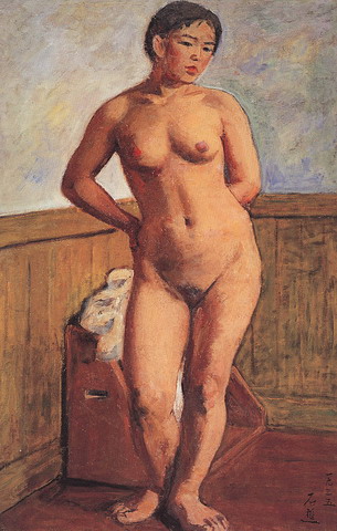 1935 站立裸女