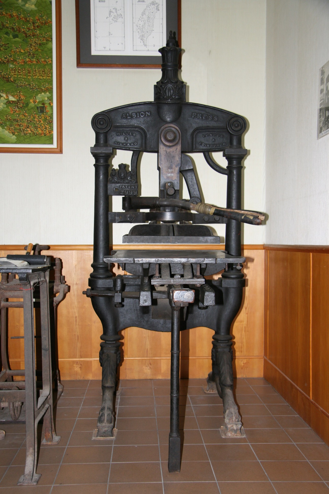 第一台印刷機